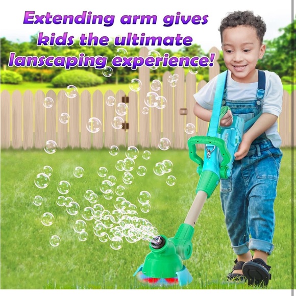 Kids👦🏻👧🏻Bubble🫧BlowerStringGrass TrimmerMachineToyLights💡Sounds🔊&Bubble🫧 - Picture 6 of 9